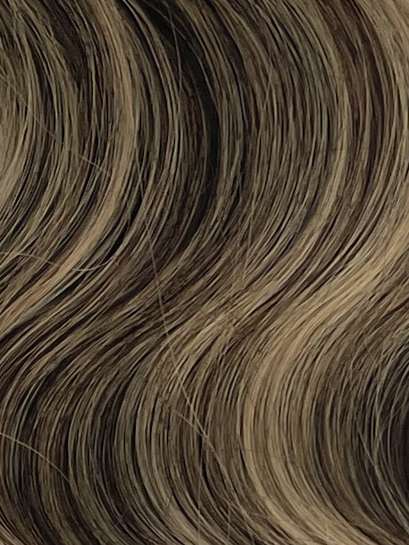 30” Wavy Tape-In Extensions – 210g Bio-Protein Fibre – Piano Brown