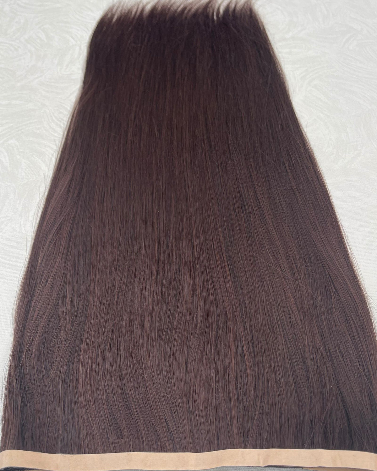 26” 200g Tape-In Weft Bio-Protein Fibre Chocolate Brown