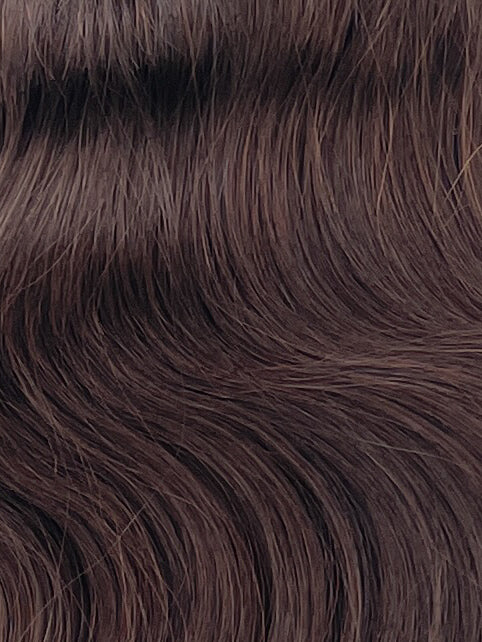 30” Wavy Tape-In Extensions – 210g Bio-Protein Fibre – Medium Brown