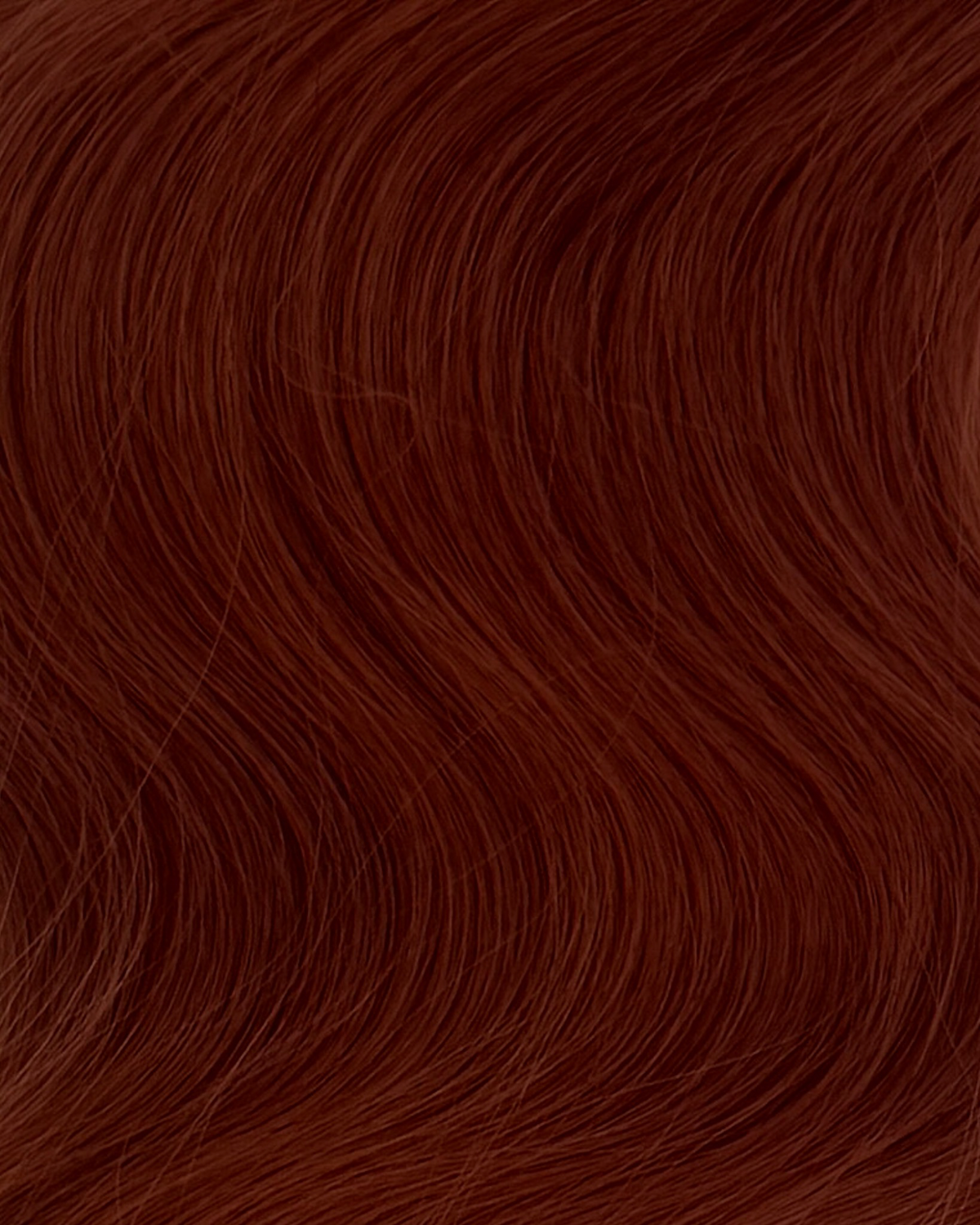 30” Wavy Tape-In Extensions – 210g Bio-Protein Fibre – Copper Red