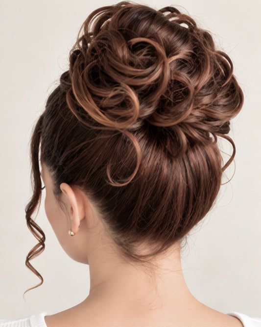 Messy Bun Hairpiece | Bio Protein Fibre
