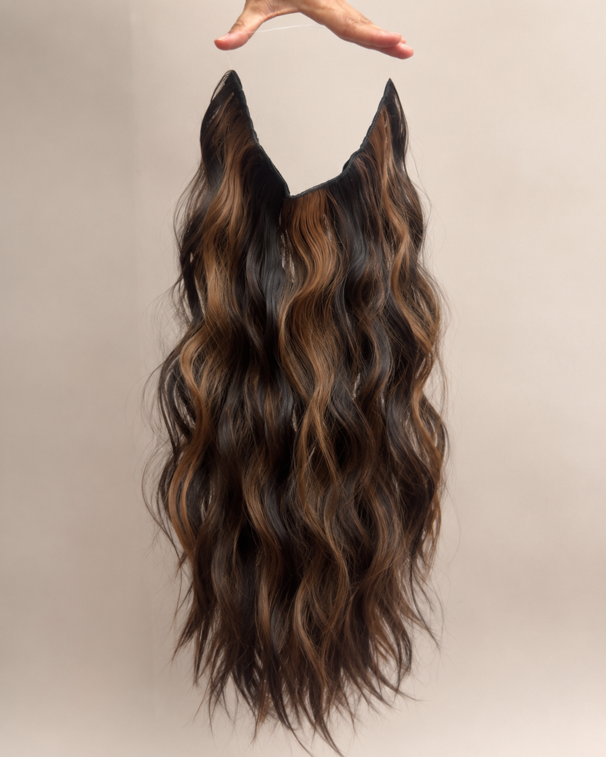 22’ Halo Hair Extensions – Soft Wave