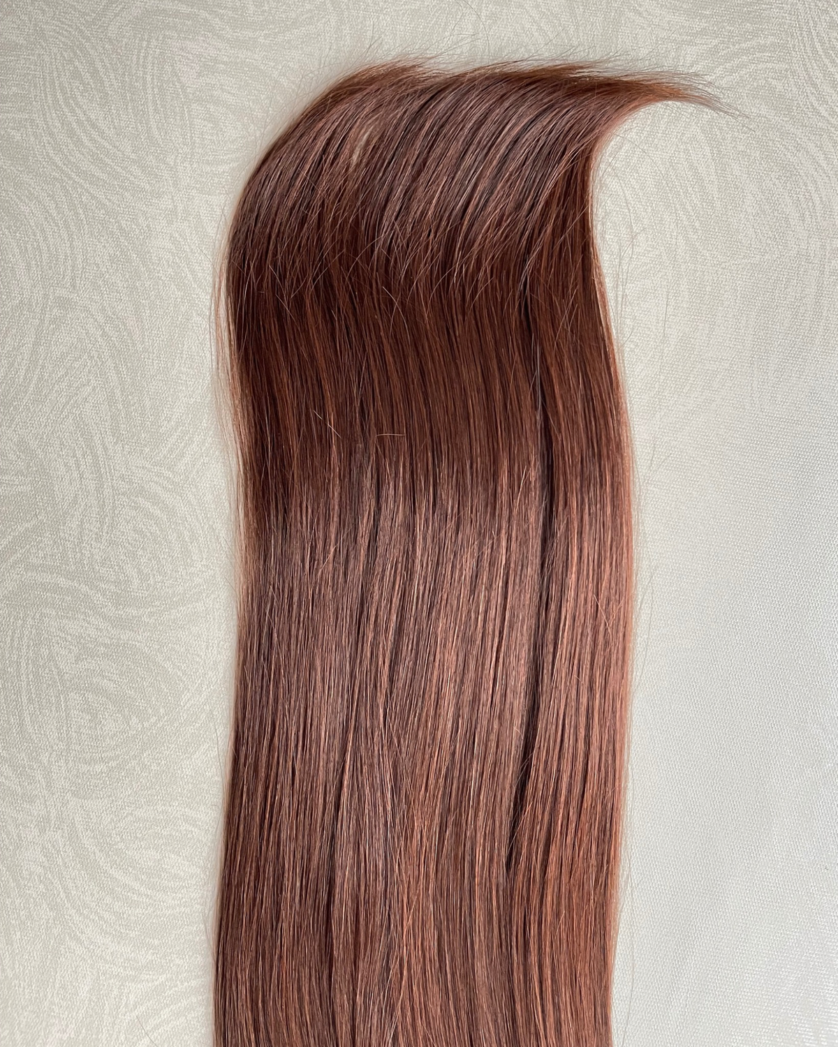 26” 200g Tape-In Weft Bio-Protein Fibre Dark Chestnut