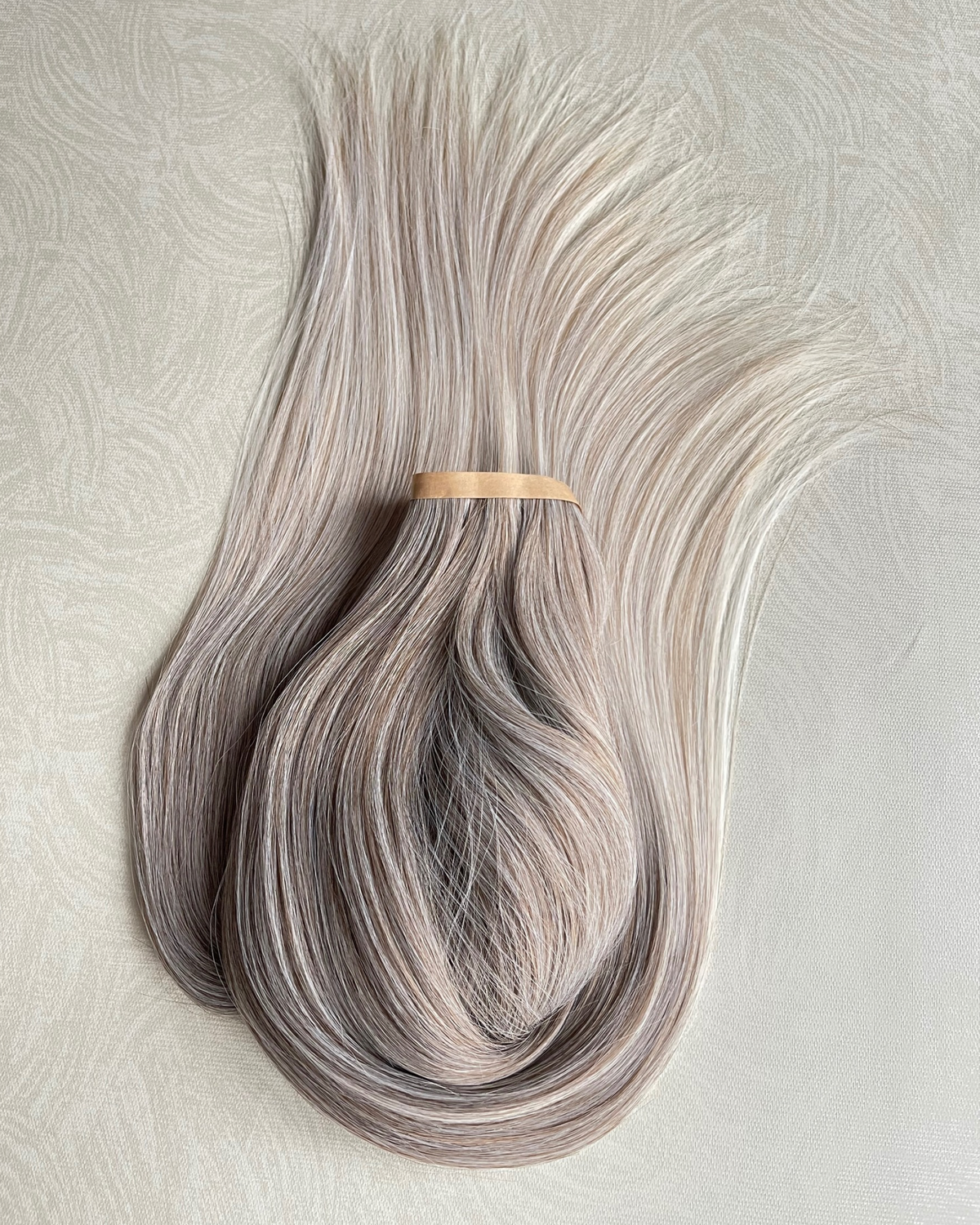 26” 200g Tape-In Weft Bio-Protein Fibre Dove Grey